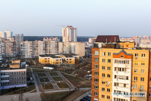 Дача на крыше высотки в Москве