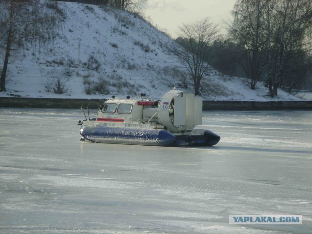 Москву сковали льды