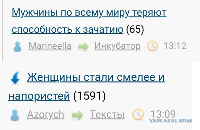 Мужчины по всему миру теряют способность к зачатию