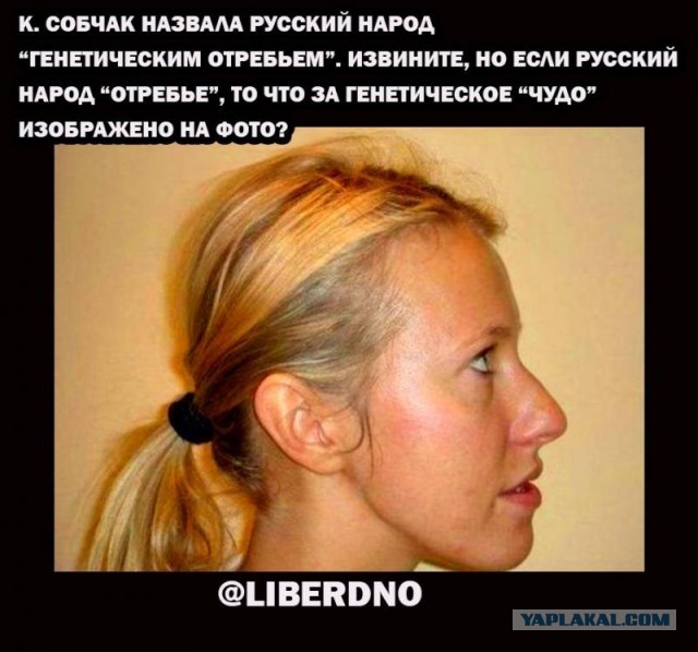 Русская женщина и какая то сука