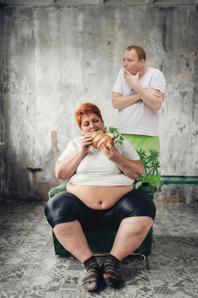 Фотожаба - настало время заморить червячка. Без иишницы