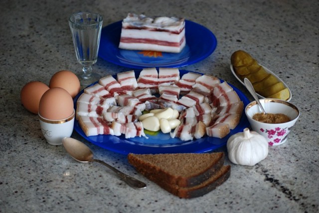 Любимая еда русских