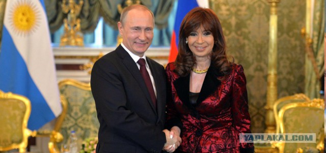 Встреча Владимира Путина с Президентом Аргентины К