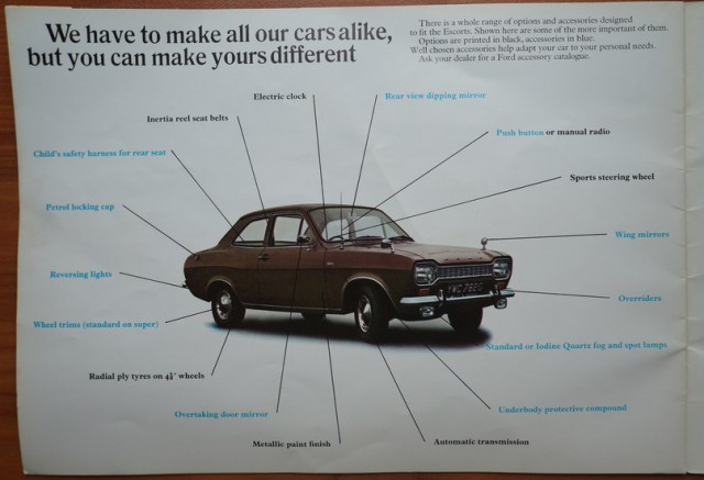 Автомобили 70-х в рекламе.