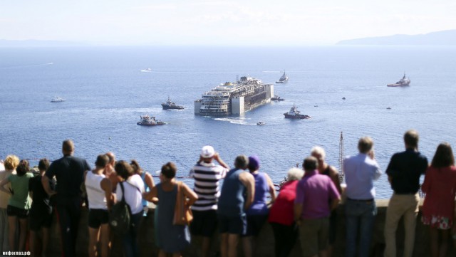 Лайнер Costa Concordia: взгляд изнутри