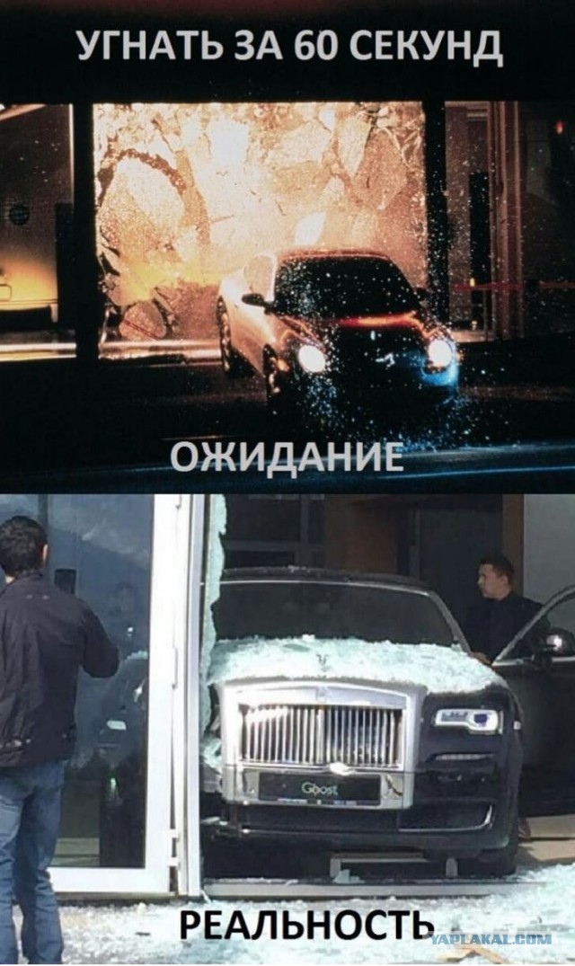 ЧП в шоуруме Rolls-Royce или неудачник недели