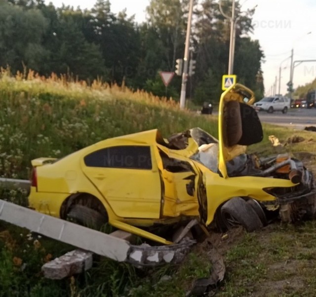 Очень жесткое ДТП в Калужской области
