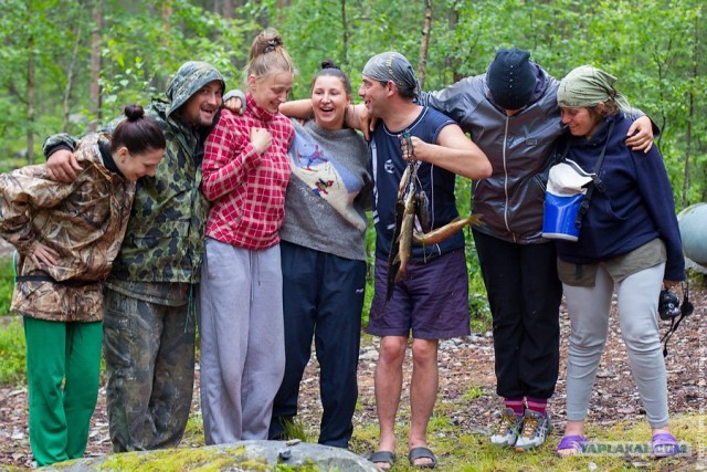 Водный поход по Карелии