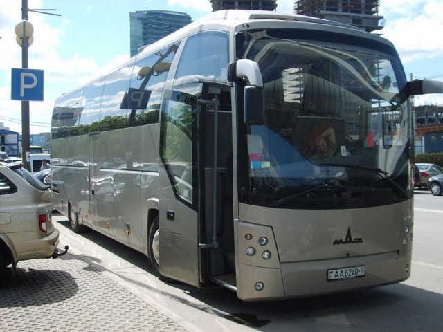 Рейсовый автобус Минск-Москва.