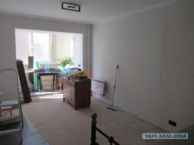 Ремонт комнаты женскими силами :)