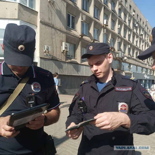 Пикет в Липецке - день 2
