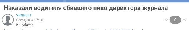 Наказали водителя сбившего пиар директора журнала