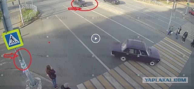 ❗ В больнице умер младенец, пострадавший в жёстком ДТП у ТЦ "Парус" в Новом городе (Ульяновск)