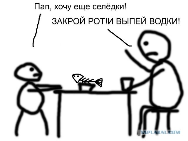 Давайте выпьем водки!