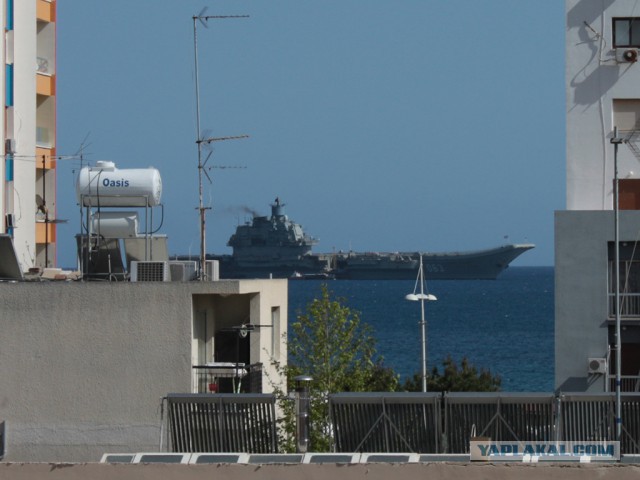 Наши военные корабли в Средиземном море