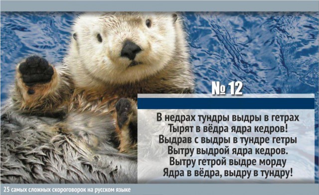 25 сложнейших русских скороговорок