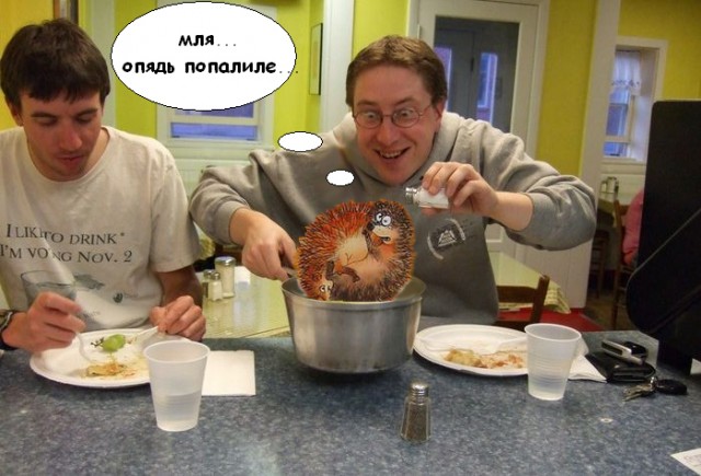 Фотожаба: голодный мужик