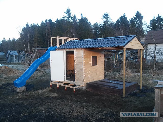 Детский домик, исполнение мечты детства