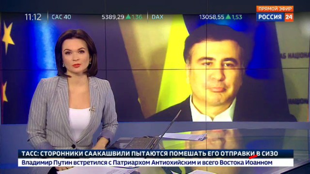 Саакашвилли угрожает прыгнуть с крыши