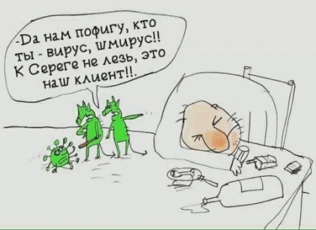 Почему люди, употребляющие алкоголь, практически не болеют простудными заболеваниями?