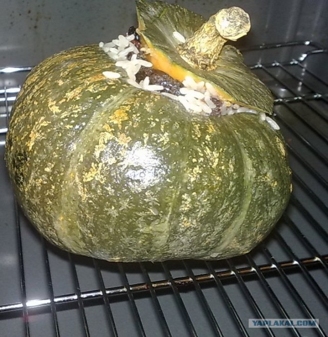 Тыква фаршированная (по Дженибековски)