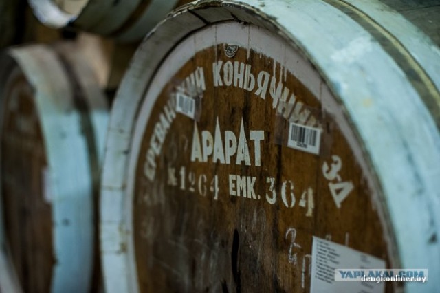 В винных подвалах Еревана