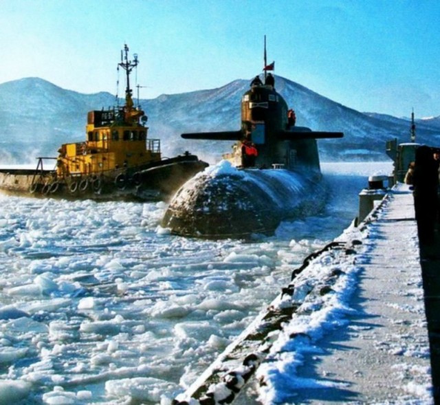 Советский и российский подводный флот на фото