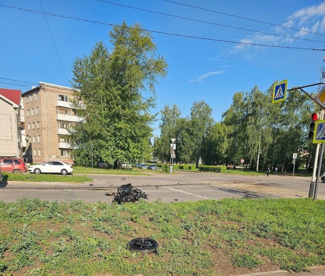 Башкортостан: мотохруст влетел в «ритуалку»