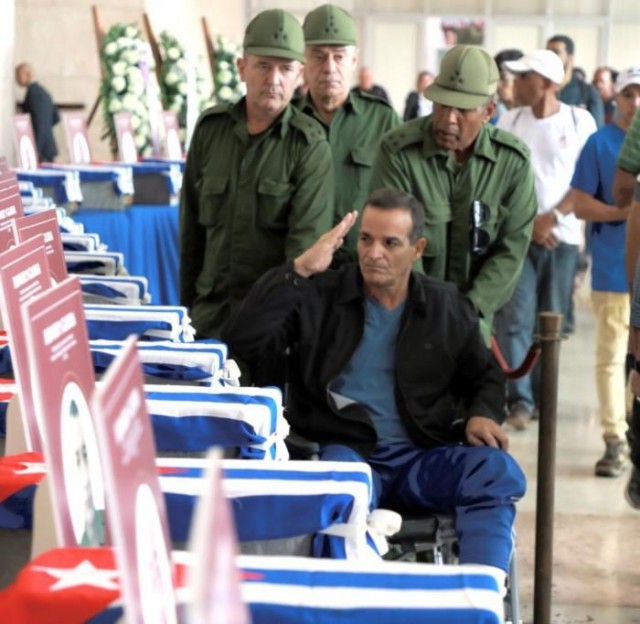 Куба прощается со своими героями, погибшими в Венесуэле