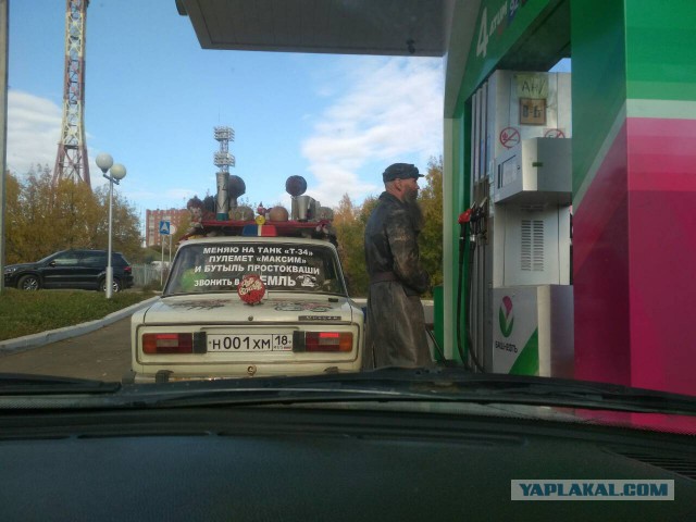 Кого только не встретишь по дороге домой