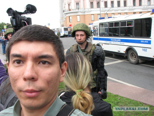 Прямая трансляция с Тверской