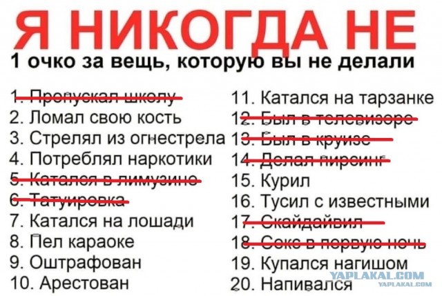 А сколько баллов у тебя?