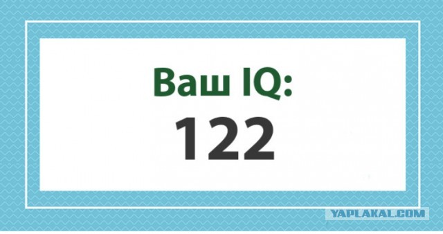 А какой у Вас IQ?