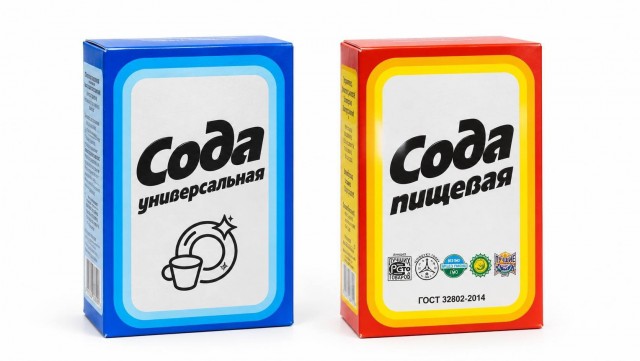 Та самая пачка соды меняет цвет