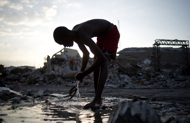 Гаити - три недели спустя