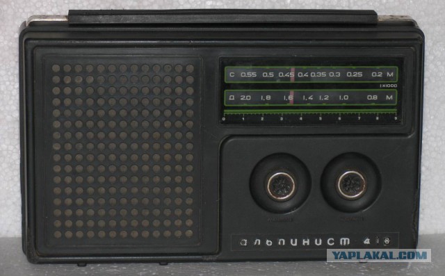 Russian 80-90s transistor radios