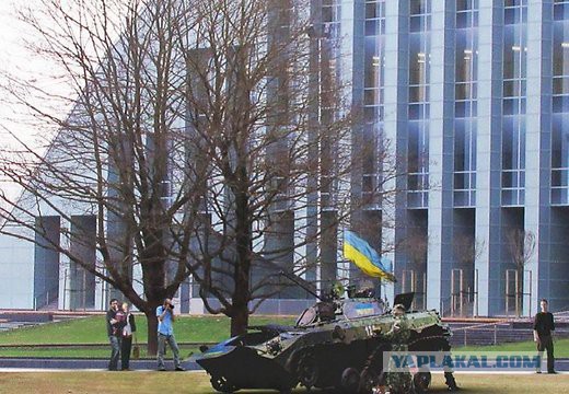 Две недели будет мыть "украинский танк"