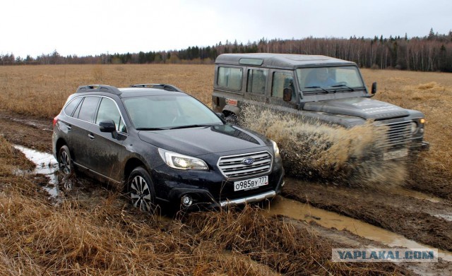 Subaru Outback 2015 против Российского бездорожья!