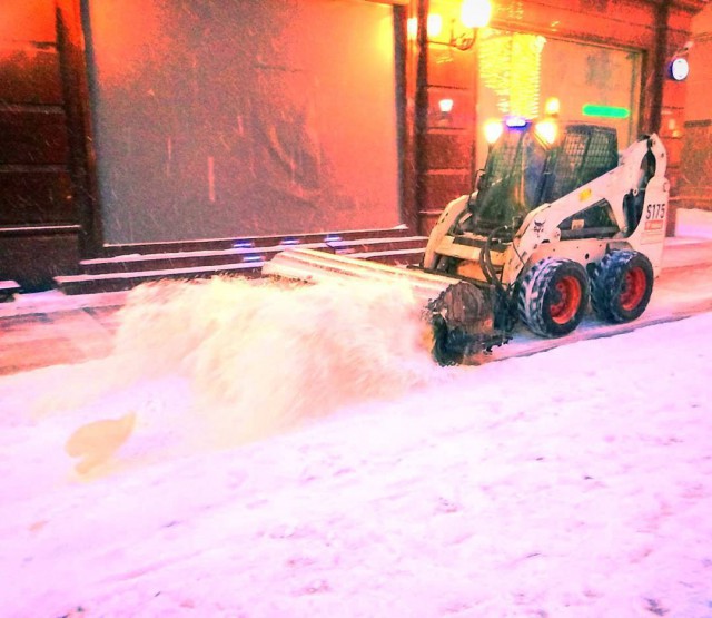 "Снежный шторм" в Москве