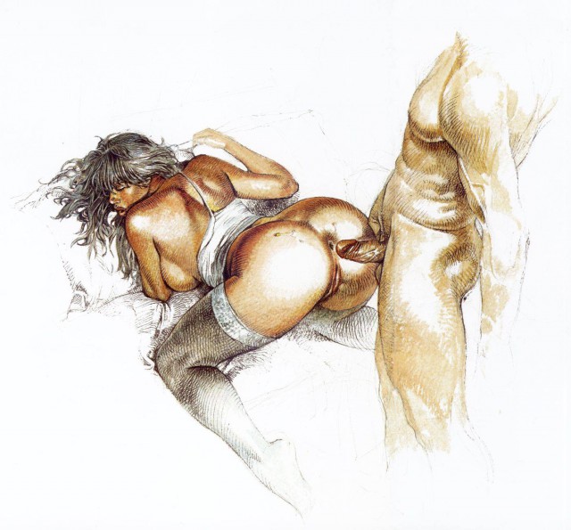 Сексуальные красотки художника Pedro Perez