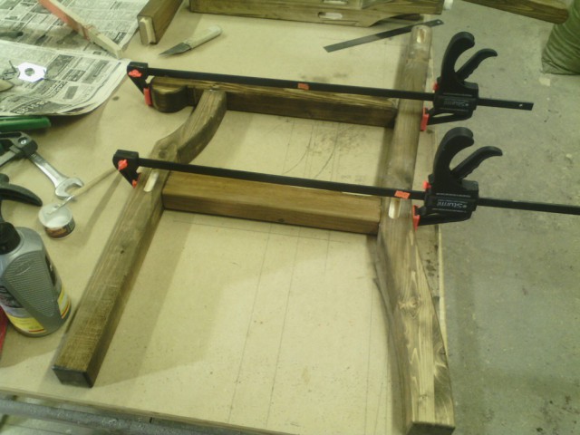 Садовая скамейка. Дебют