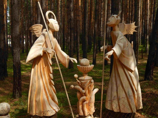 Две скульптуры которые меня поразили...