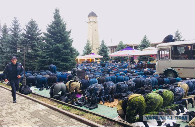 Беспорядки в Ингушетии продолжились: силовики братаются с протестующими