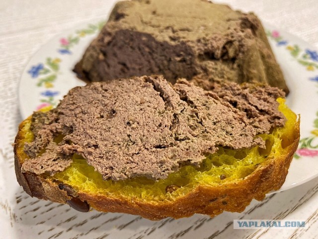 Печеночный паштет со сливочным сыром