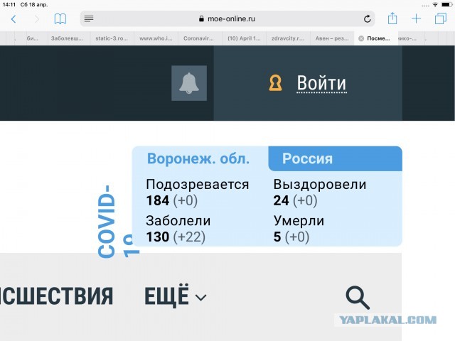 Пандемия. Коронавирус. Россия и мир. Последняя информация. Часть 13