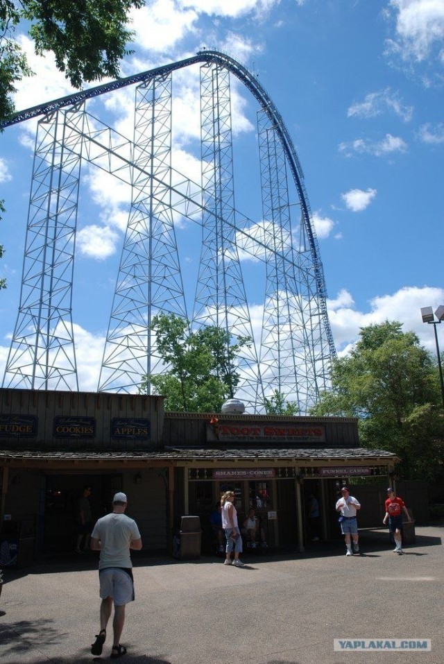 Американская горка Millenium Force (43 фото+видео)