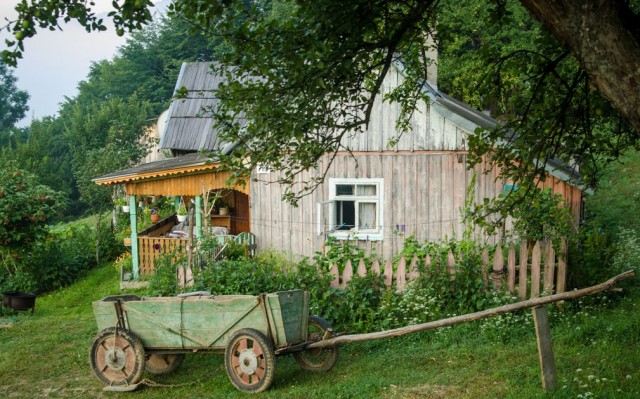 Красота и колорит русской деревни летом