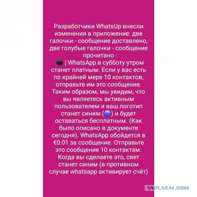 WhatsApp испугался бегства пользователей