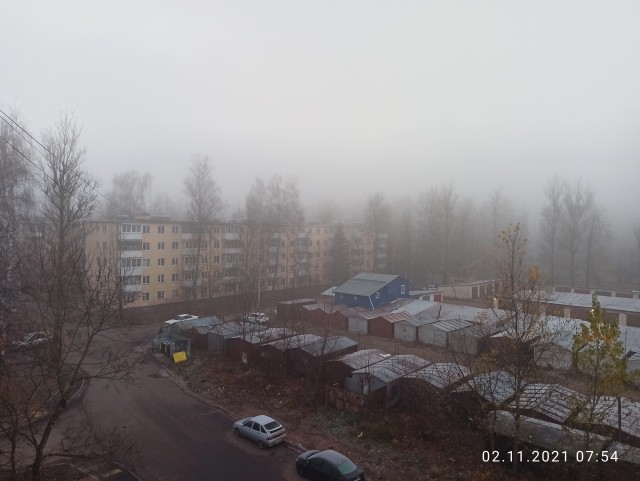 Туман в Москве