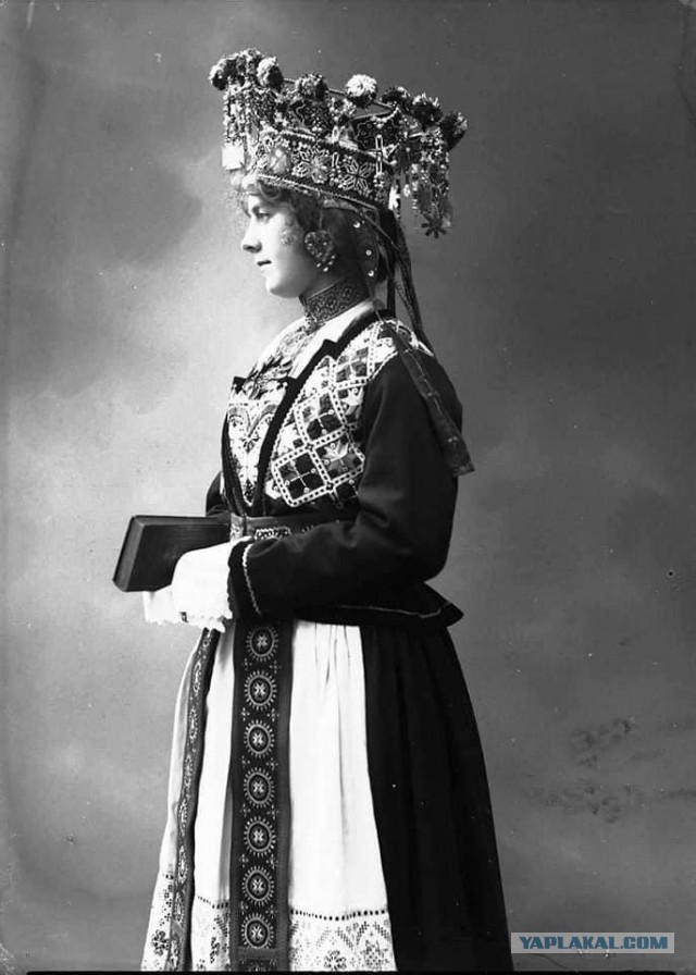 Норвежские красавицы-невесты конца 19 века. Смотрим фотоподборку